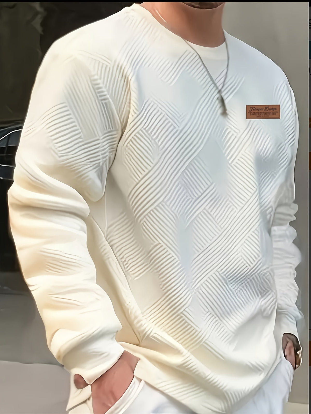Warm Sweatshirt for Men | Crew Neck Cosy Winter Style