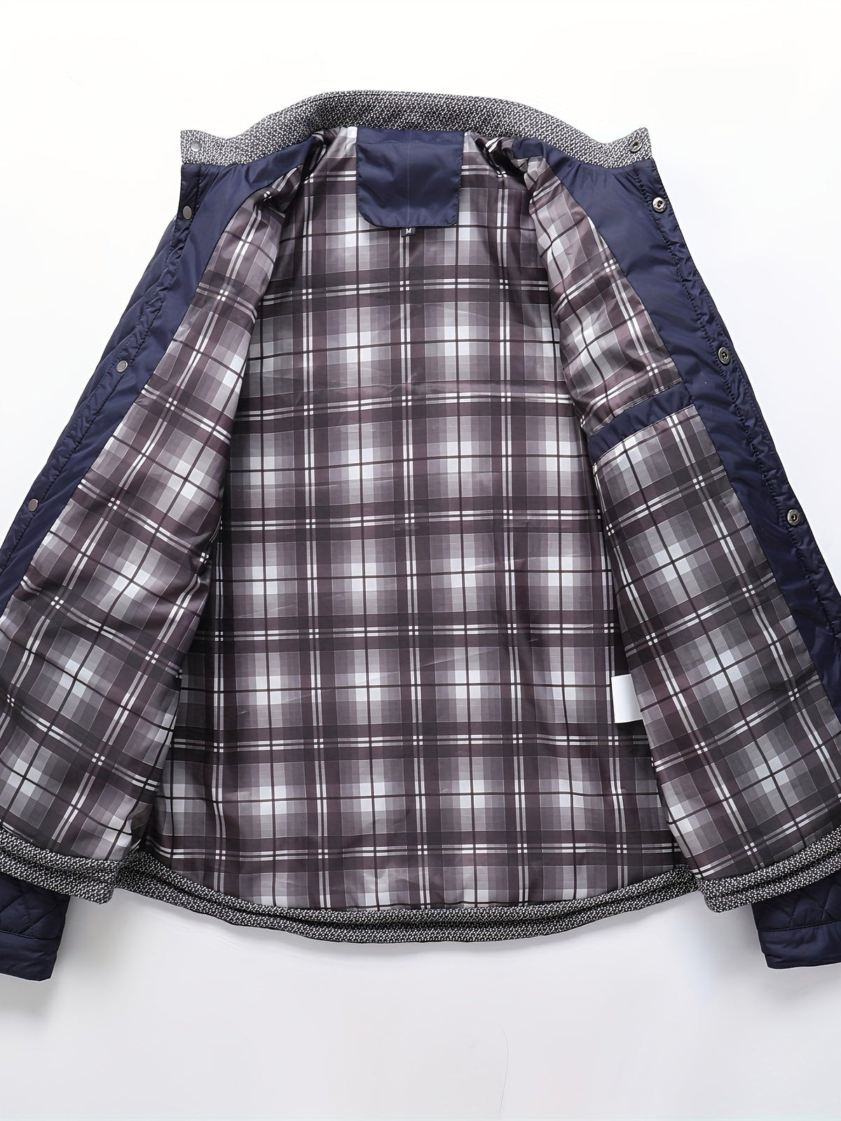 Lightweight Quilted Jacket for Men | Button Front Warm Winter Layer