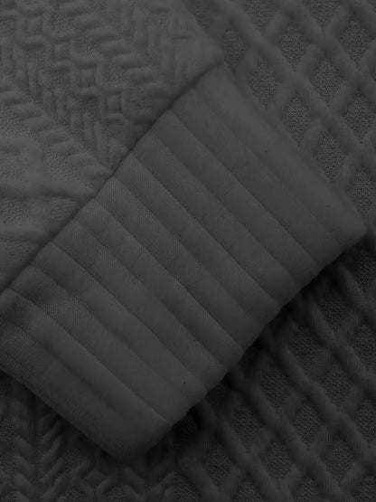 Oversized Sweater for Women | Button Front Funnel Neck Cold Weather Ready
