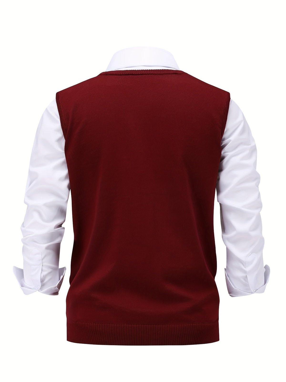 Lightweight Puffer Vest for Men | V Neck Warm Winter Layer