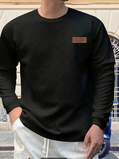 Warm Sweatshirt for Men | Crew Neck Cosy Winter Style