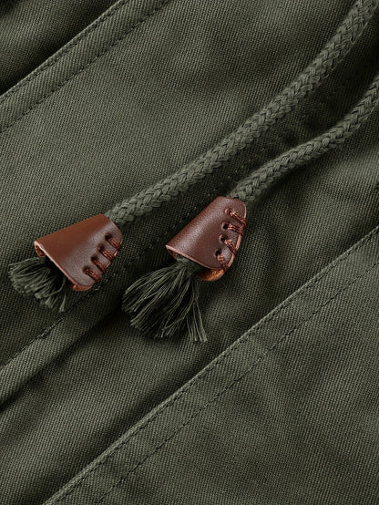 Fleece Lined Winter Jacket for Men | Hooded Autumn Layering
