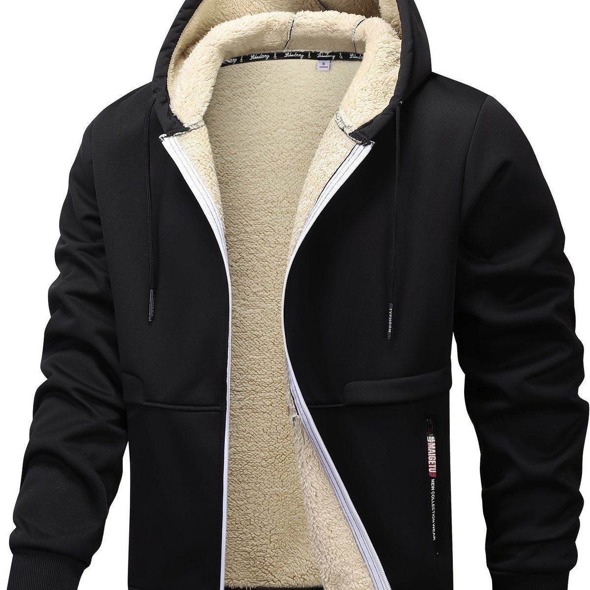 Fleece Lined Winter Jacket for Women | Side Zip Stretch Autumn Layering