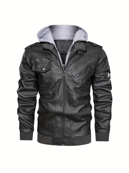 Hooded Winter Jacket for Men | Insulated Autumn Layering