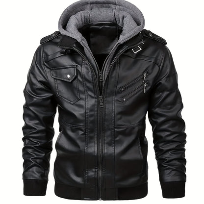 Hooded Winter Jacket for Men | Insulated Autumn Layering