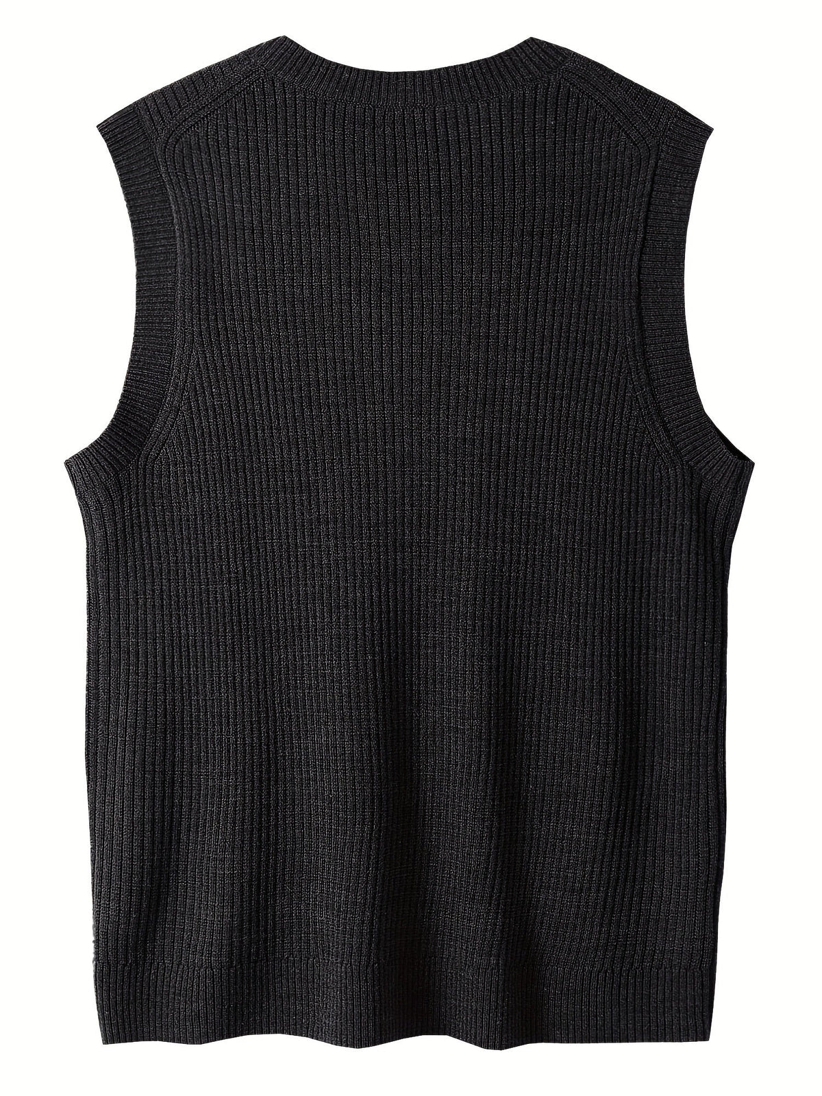 Lightweight Puffer Vest for Men | Ribbed Oversized Winter Outerwear