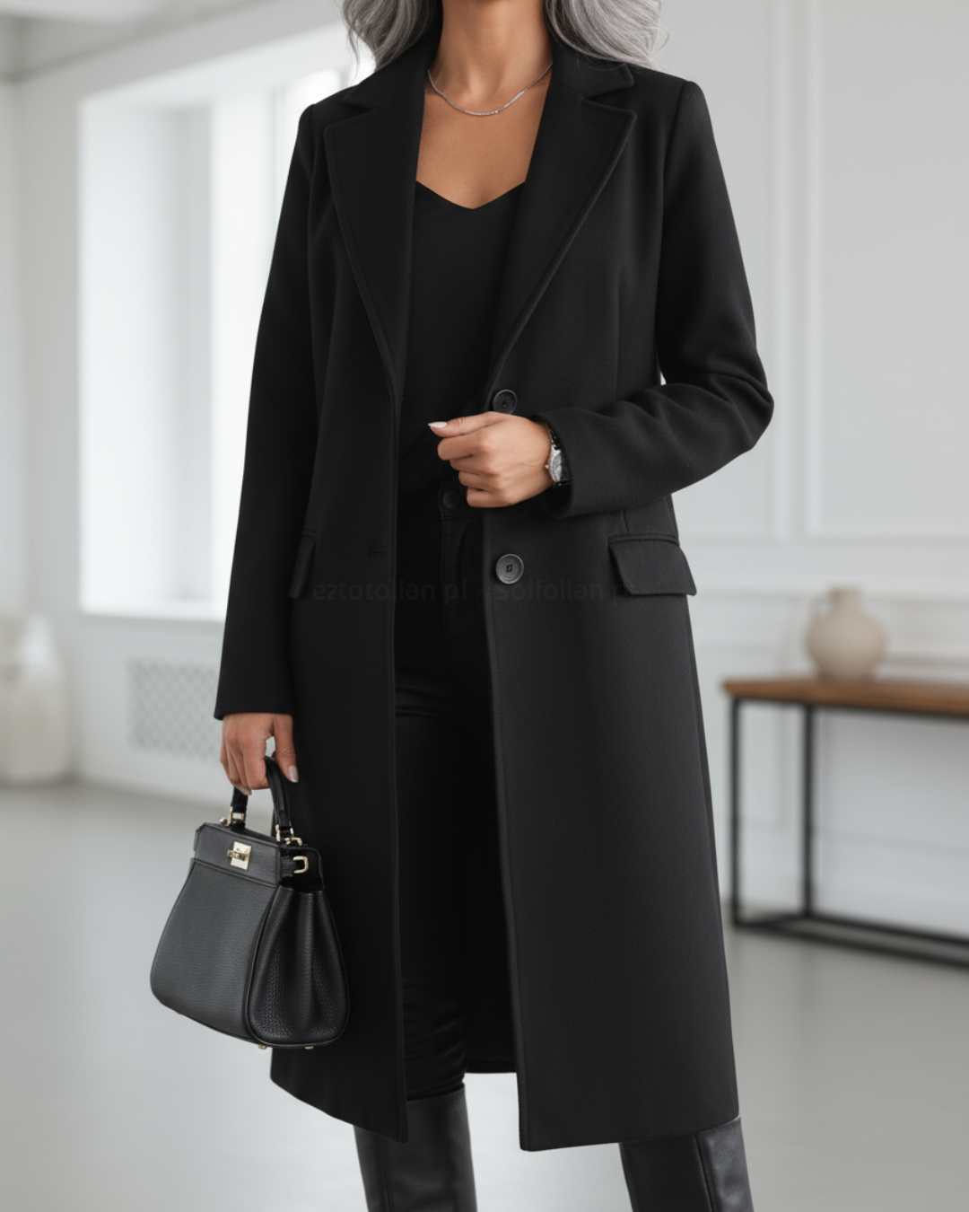 Everyday Winter Coat for Women | Button Front Cold Weather Ready