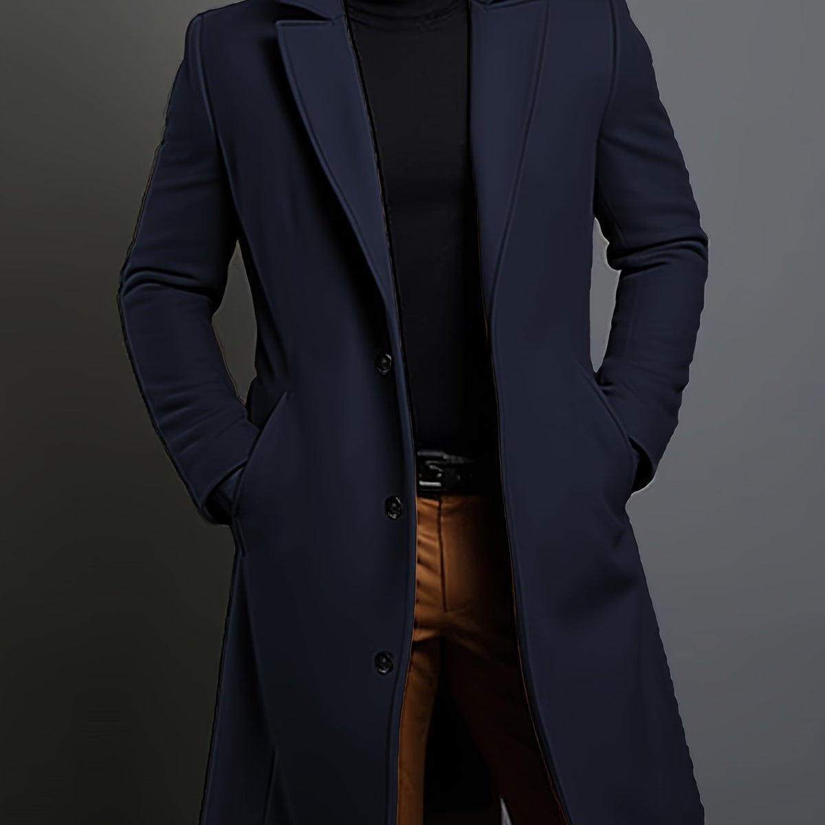 Longline Winter Coat for Women | Lapel Collar Cold Weather Ready