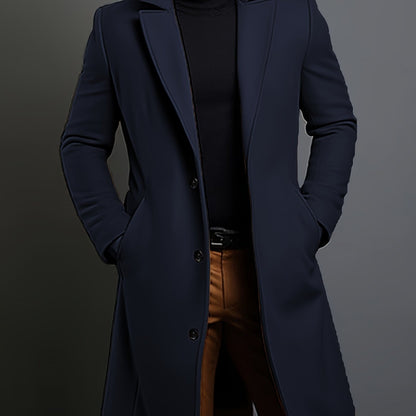 Longline Winter Coat for Women | Lapel Collar Cold Weather Ready