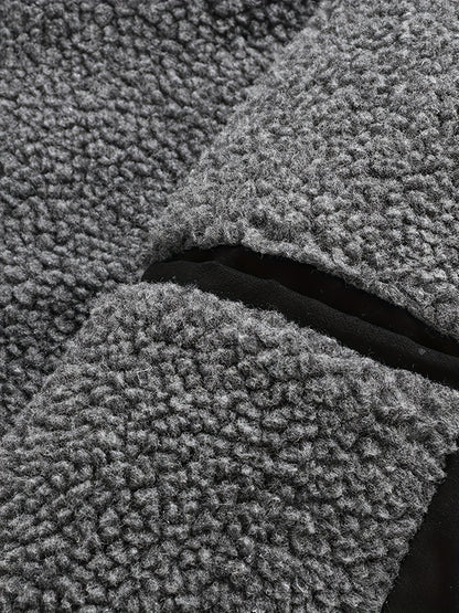 Oversized Puffer Jacket for Men | Side Zip Fleece Lined Fall & Winter 2026
