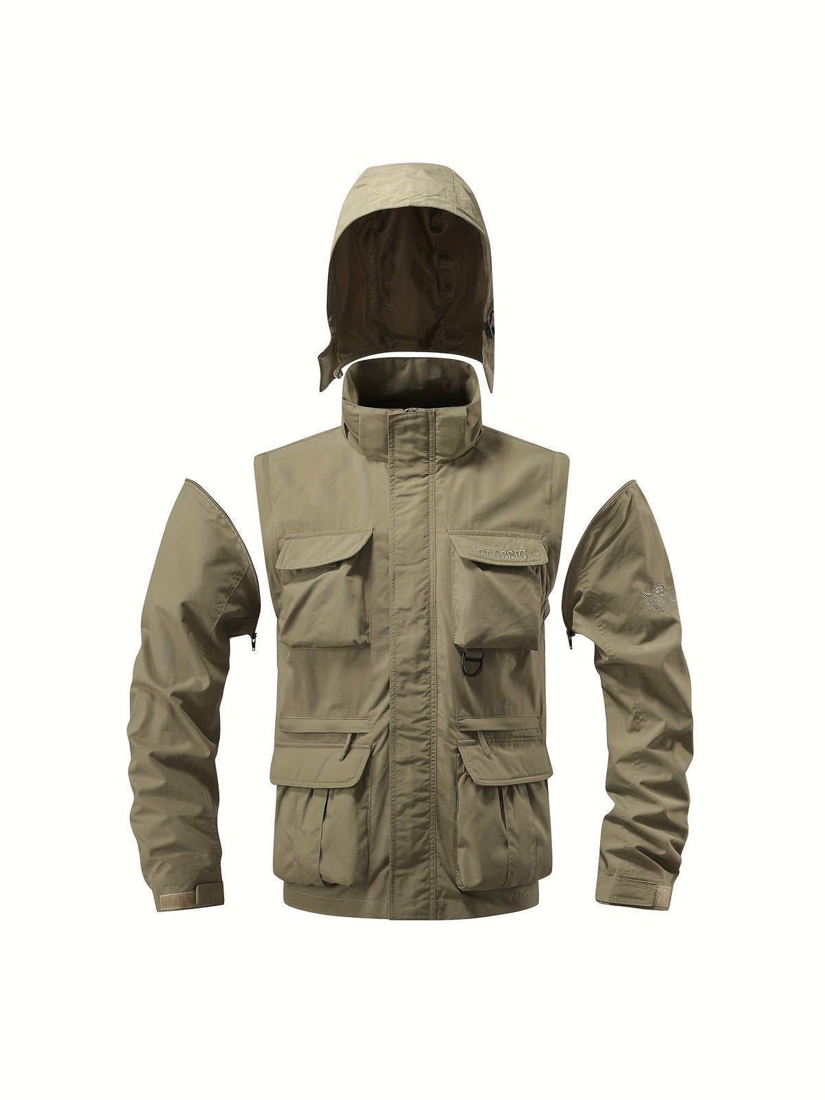 Hooded Winter Jacket for Men | Autumn Layering