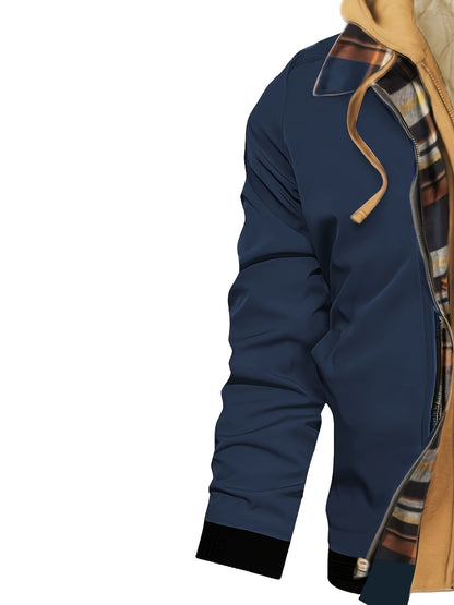 Hooded Winter Jacket for Women | Side Zip Ribbed Autumn Layering