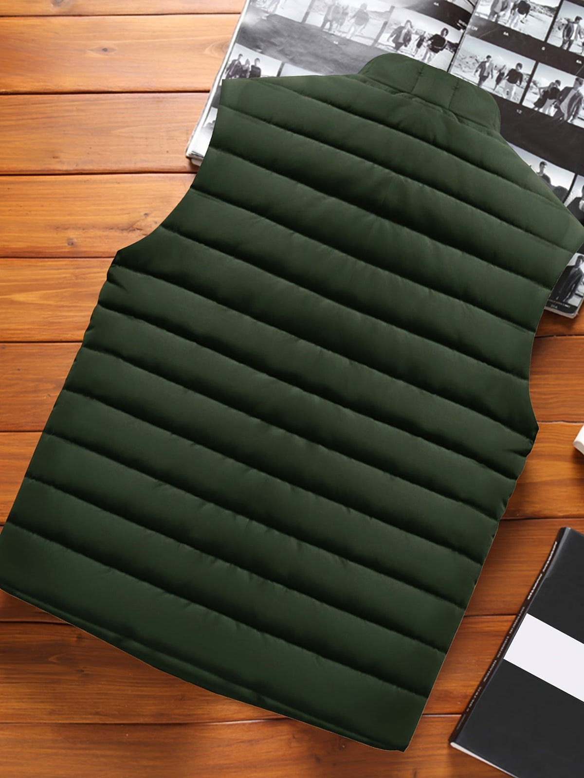 Lightweight Quilted Jacket for Men | Side Zip Cosy Winter Style