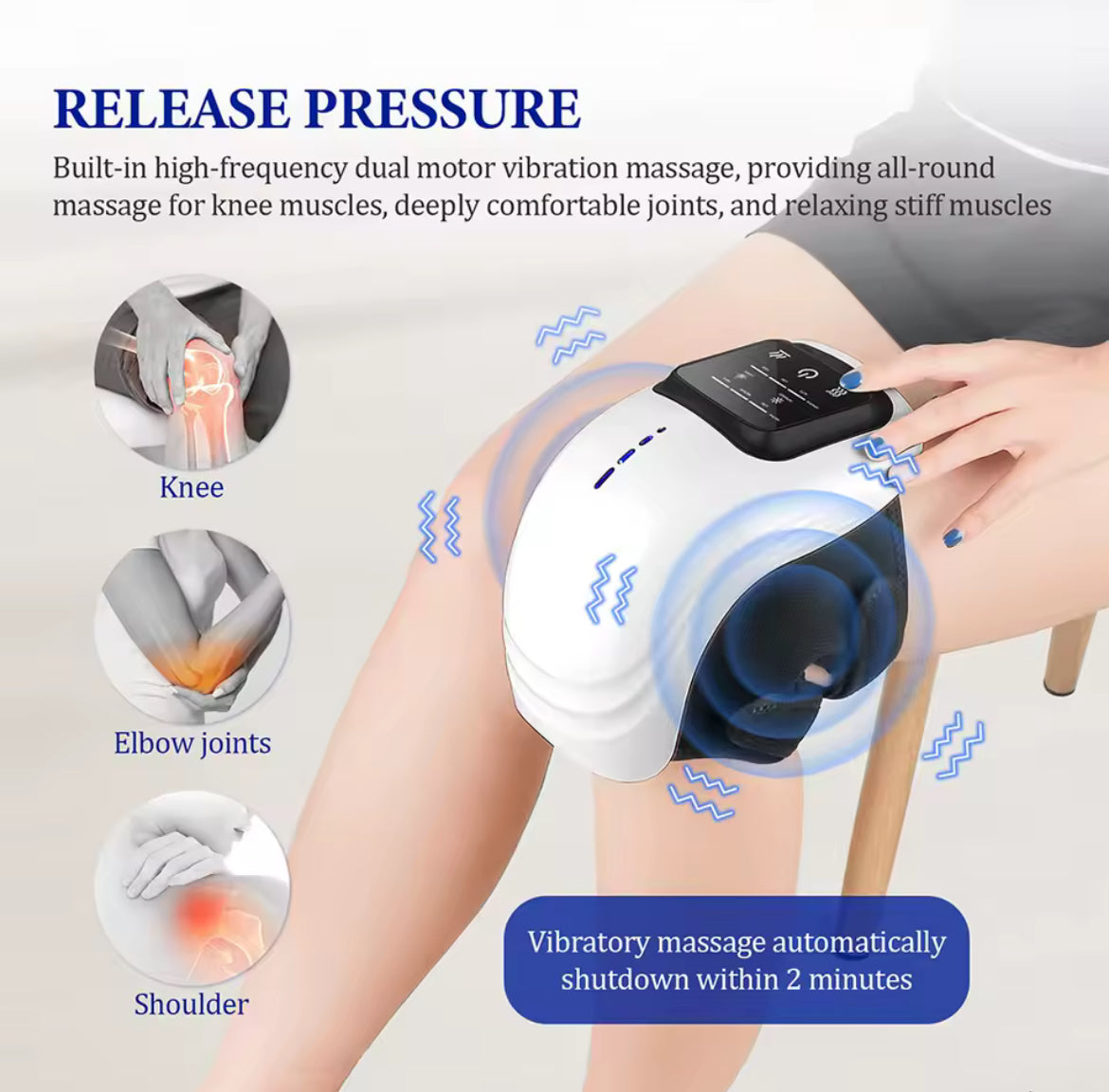 Smart Cordless Knee Massager