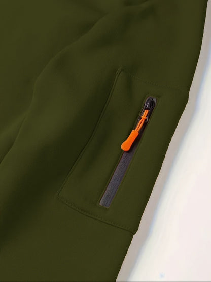 Hooded Hoodie for Women | Drawstring Full Zip Autumn Layering