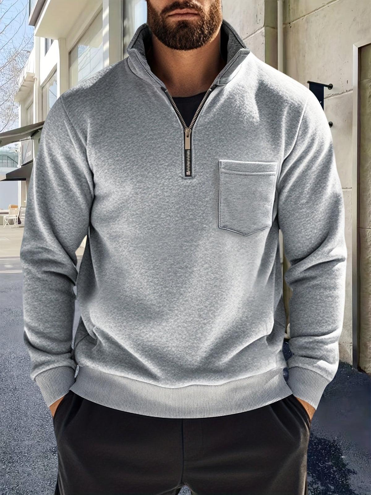 Half Zip Sweater for Women | Funnel Neck Cold Weather Ready