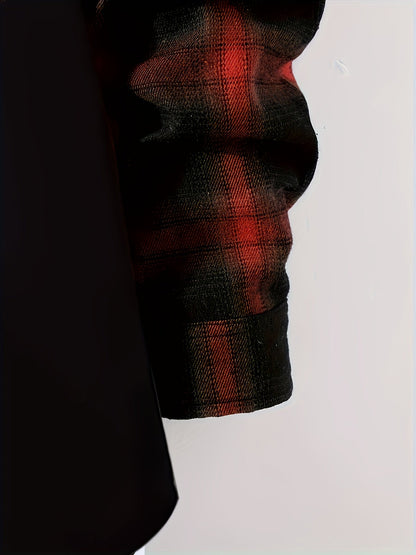 Plaid Shirt for Men | Button Front Cold Weather Ready