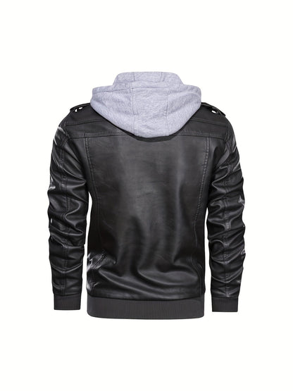 Hooded Winter Jacket for Men | Insulated Autumn Layering