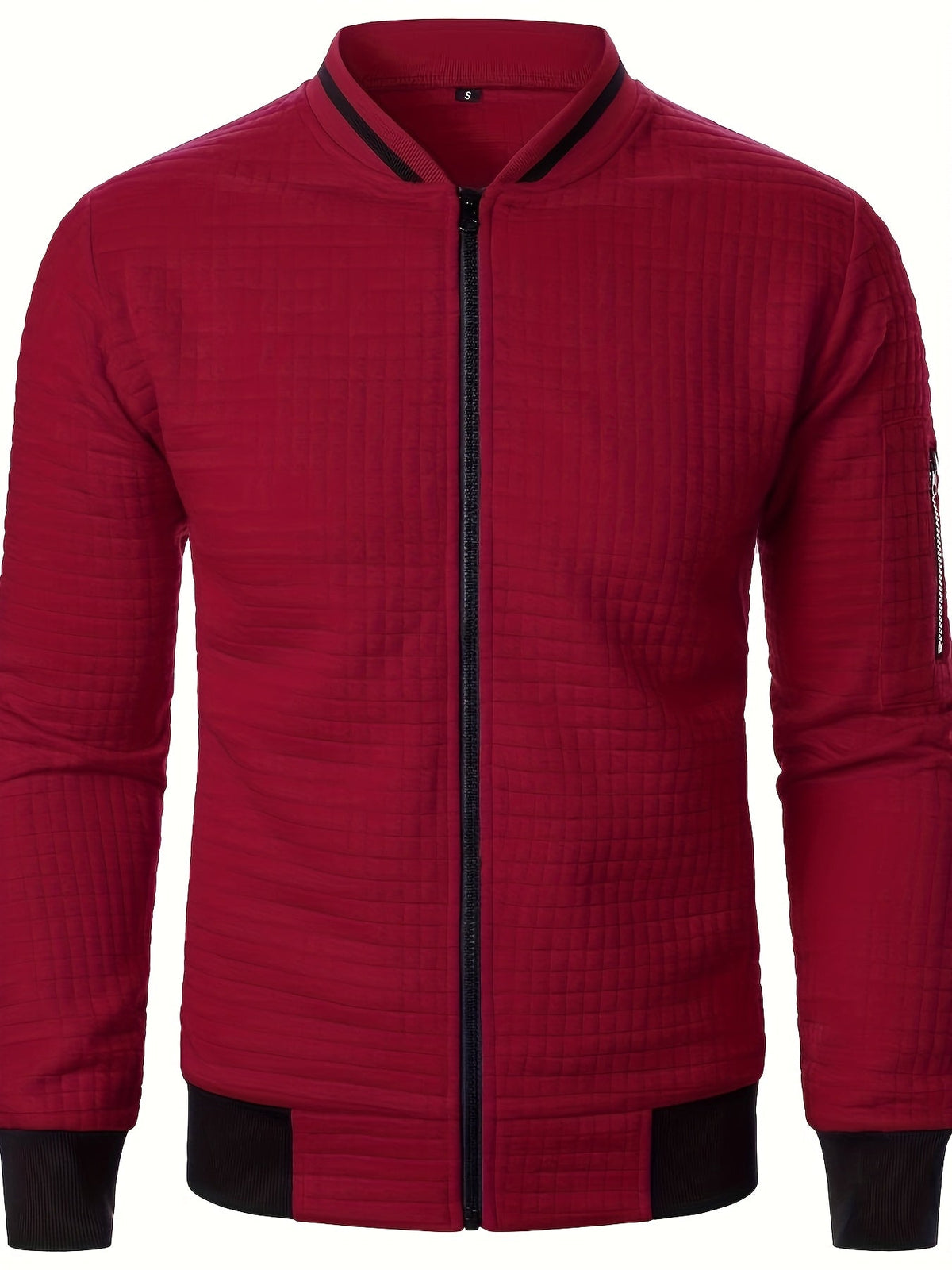Warm Bomber Jacket for Women | Ribbed Funnel Neck Cold Weather Ready