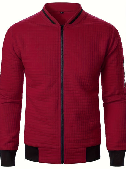 Warm Bomber Jacket for Women | Ribbed Funnel Neck Cold Weather Ready