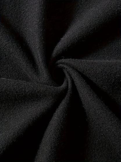 Oversized Sweatshirt for Men | Fleece Lined Half Zip Cosy Winter Style