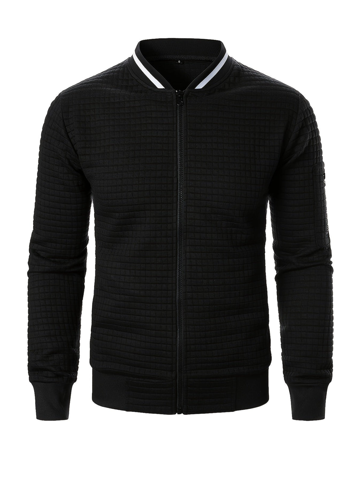 Warm Bomber Jacket for Women | Ribbed Funnel Neck Cold Weather Ready