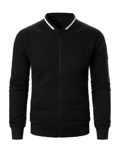 Warm Bomber Jacket for Women | Ribbed Funnel Neck Cold Weather Ready