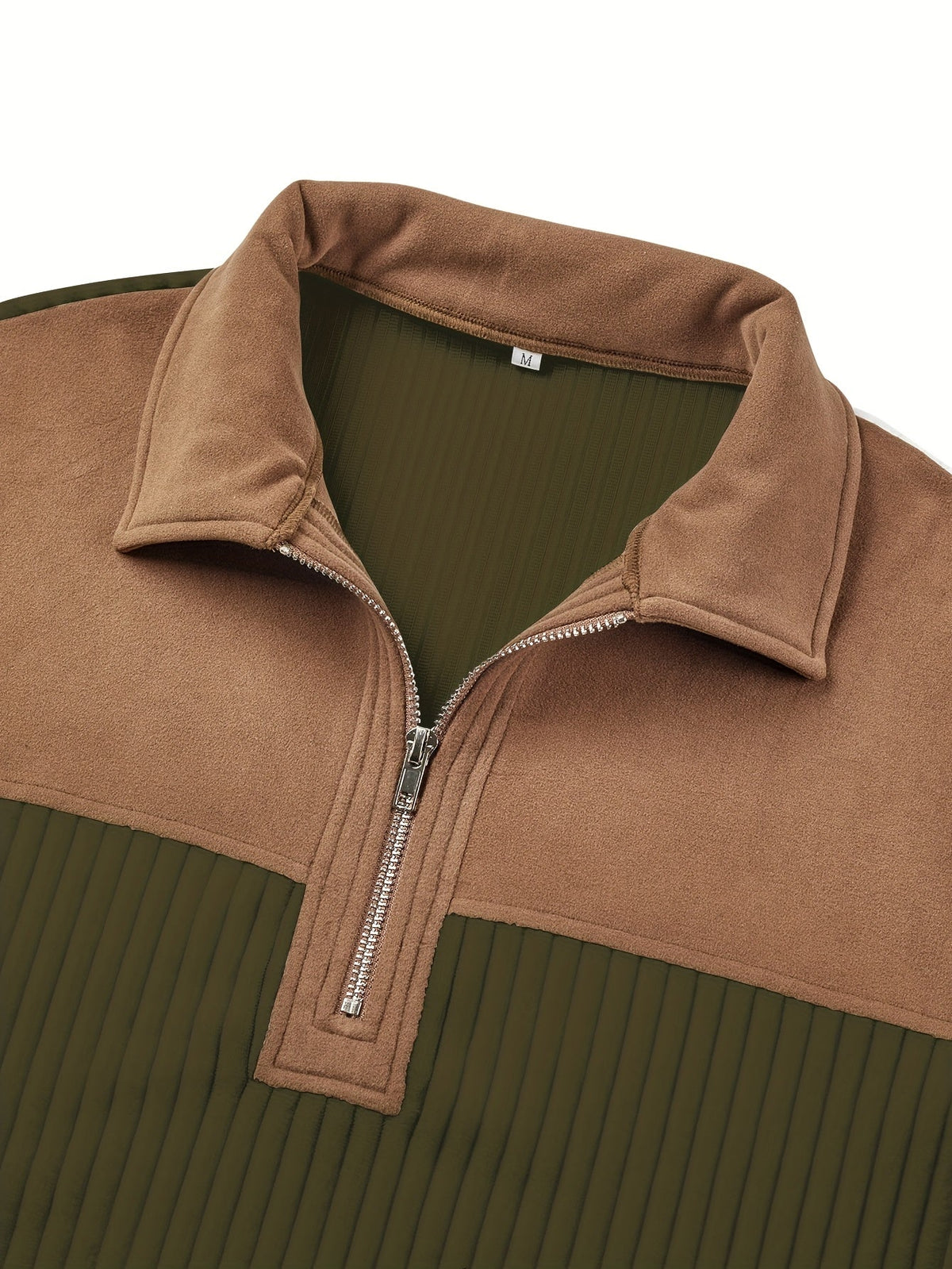 Half Zip Sweater for Women | Ribbed Funnel Neck Cosy Winter Style