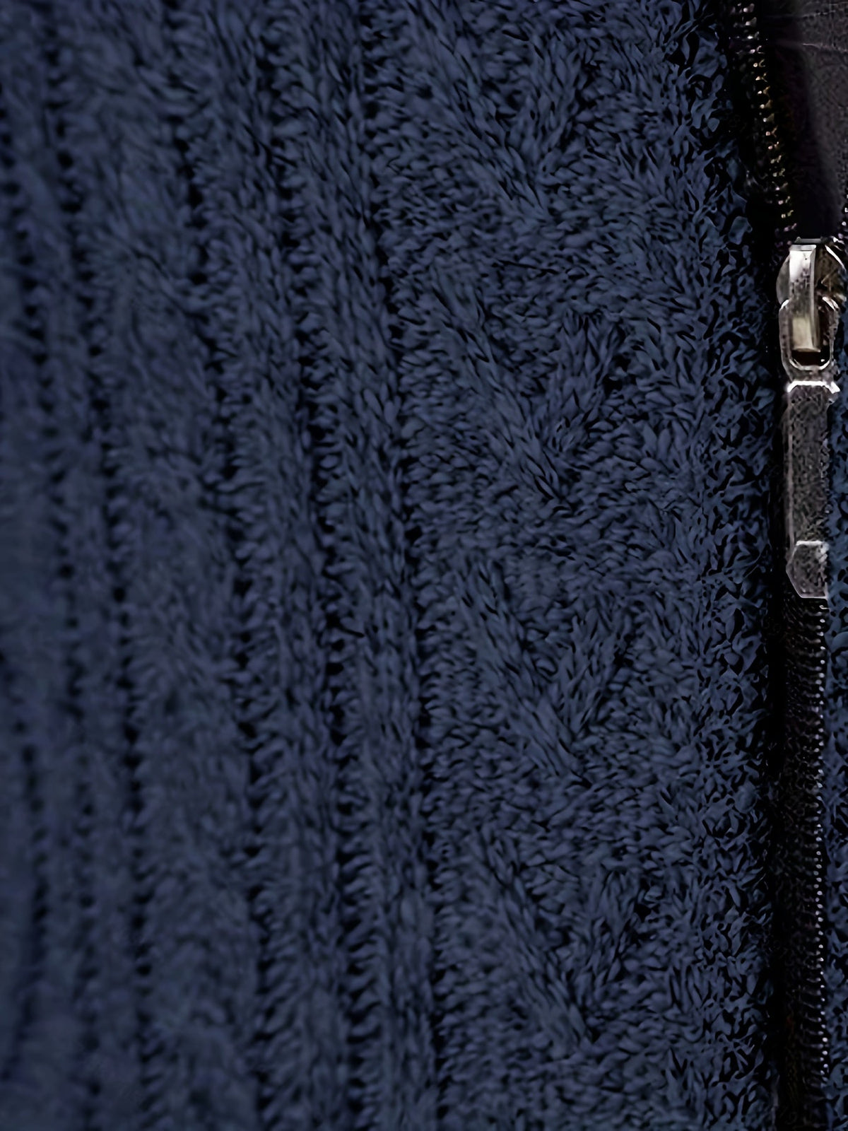 Insulated Cardigan for Men | Funnel Neck Full Zip Warm Winter Layer