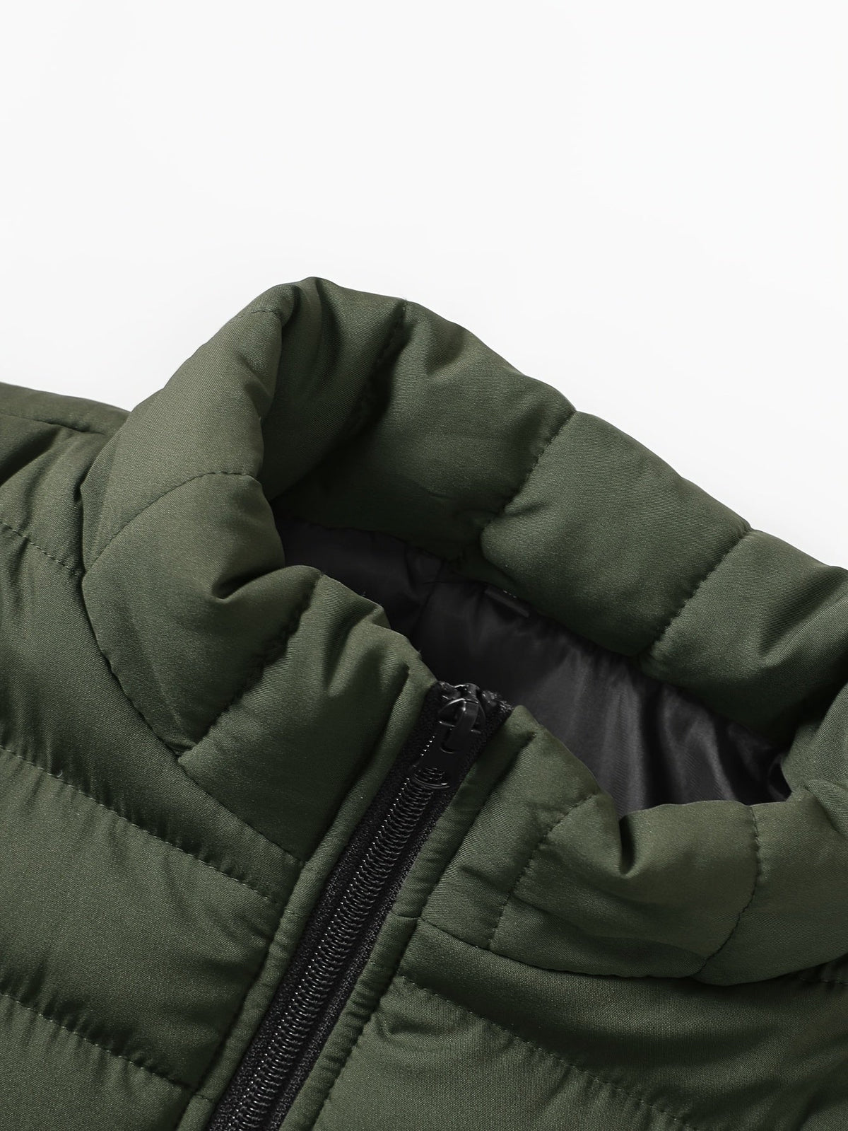 Lightweight Quilted Jacket for Men | Side Zip Cosy Winter Style