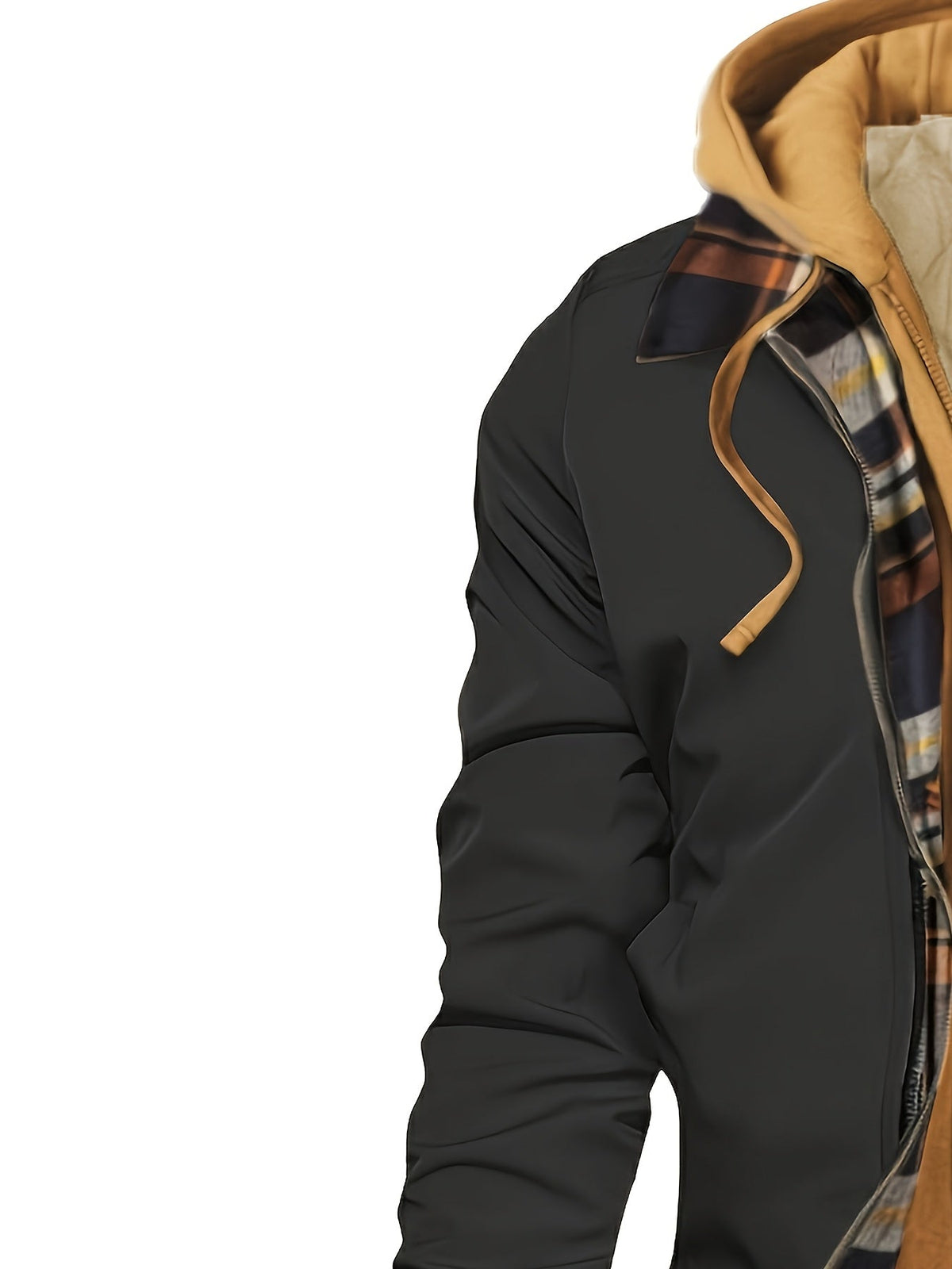 Hooded Winter Jacket for Women | Side Zip Ribbed Autumn Layering