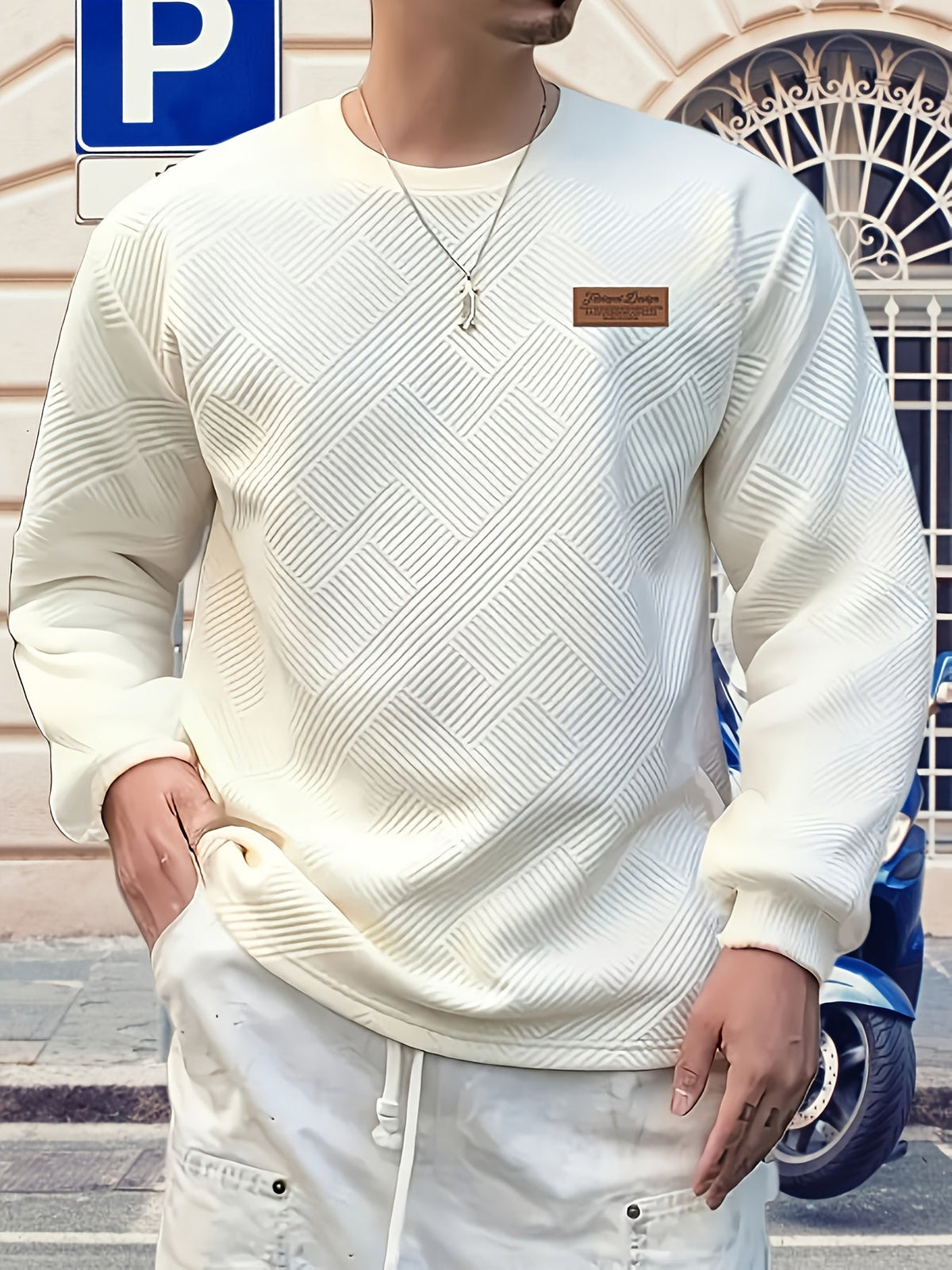 Warm Sweatshirt for Men | Crew Neck Cosy Winter Style
