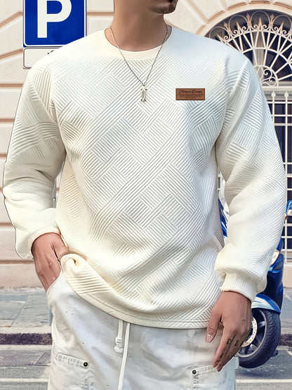 Warm Sweatshirt for Men | Crew Neck Cosy Winter Style
