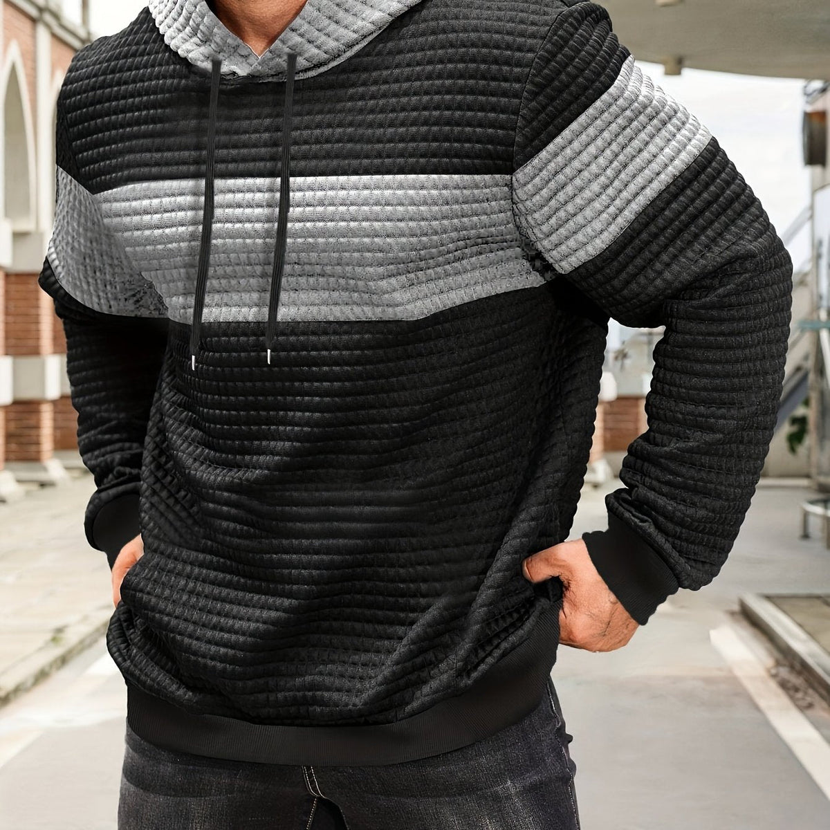 Oversized Hoodie for Men | Hooded Warm Winter Layer