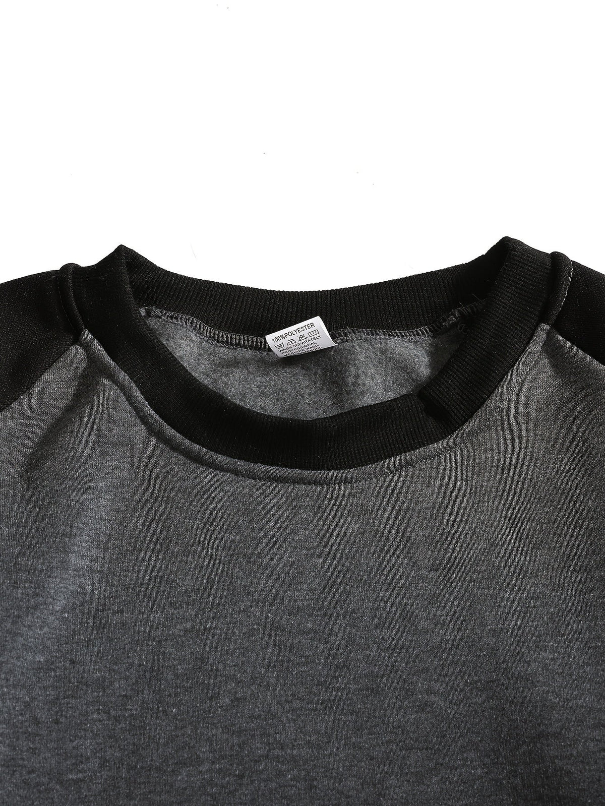 Everyday Sweatshirt for Men | Ribbed Crew Neck Autumn Layering