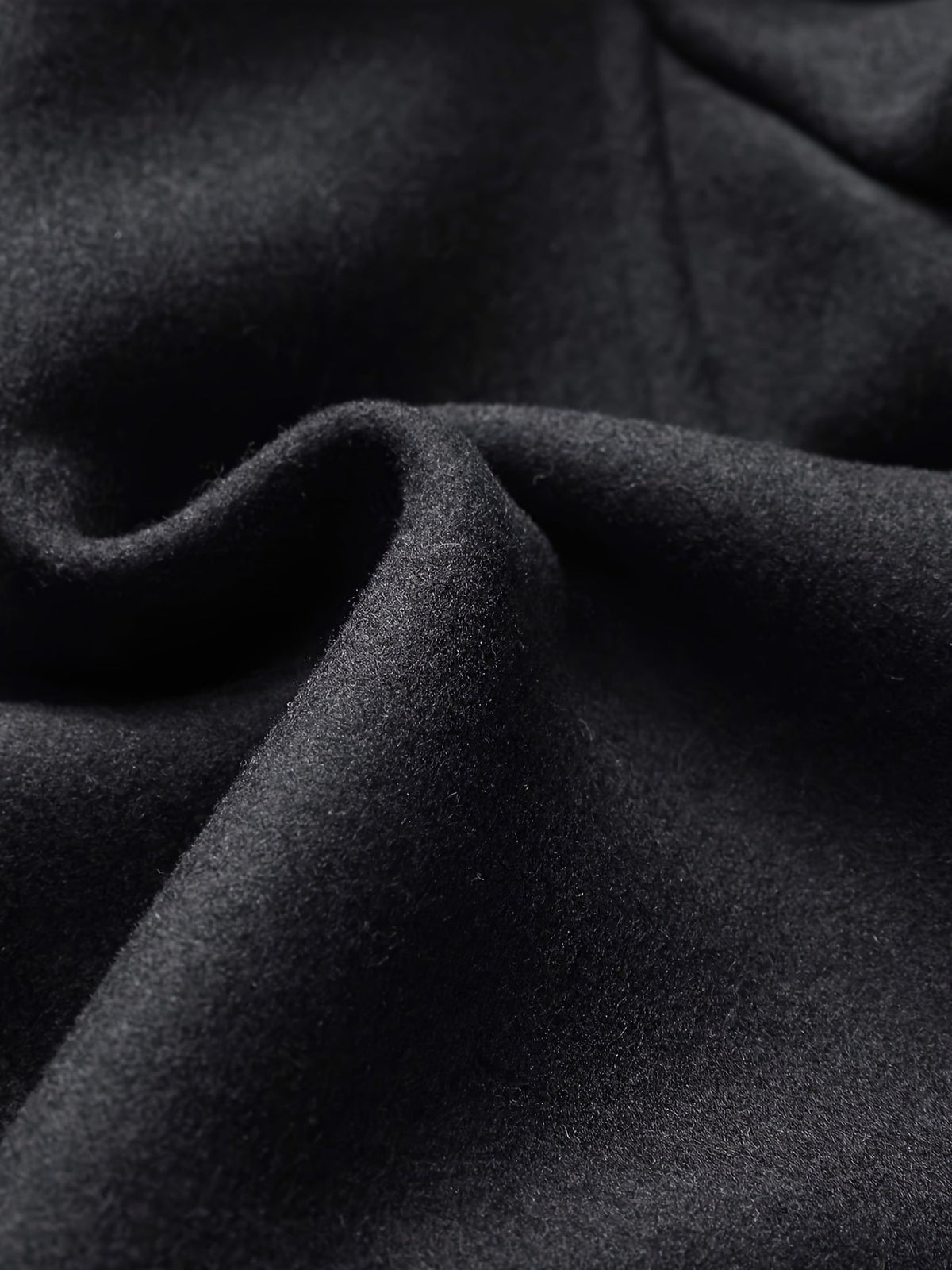 Cosy Winter Coat for Men | Button Front Lapel Collar Cold Weather Ready