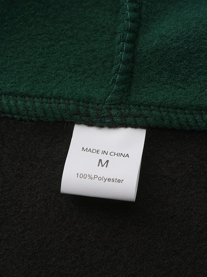 Hooded Hoodie for Men | Side Zip Warm Winter Layer