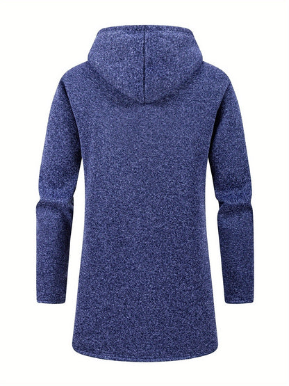 Longline Winter Coat for Men | Hooded Autumn Layering