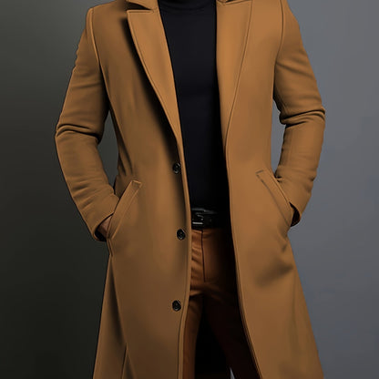 Longline Winter Coat for Women | Lapel Collar Cold Weather Ready