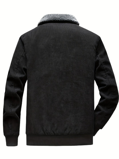 Oversized Puffer Jacket for Men | Side Zip Fleece Lined Fall & Winter 2026