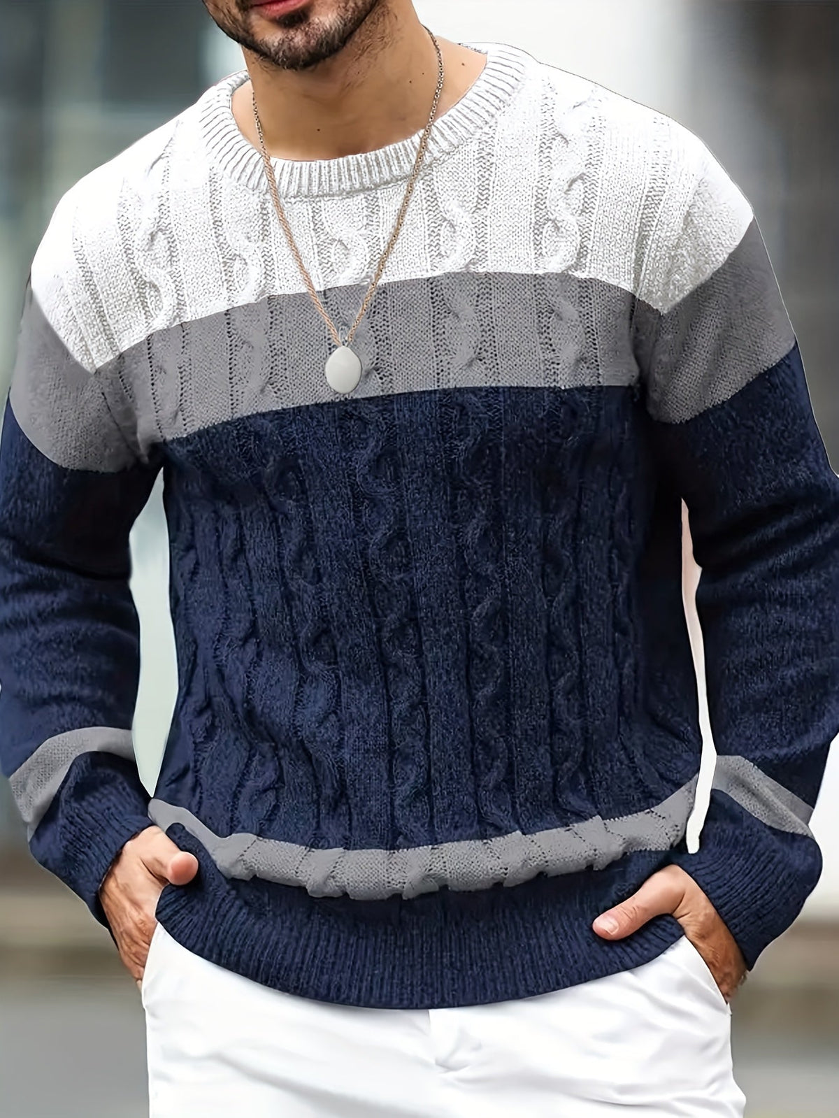 Insulated Sweater for Men | Autumn Layering