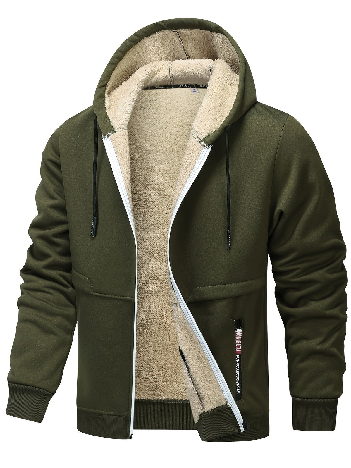 Fleece Lined Winter Jacket for Women | Side Zip Stretch Autumn Layering