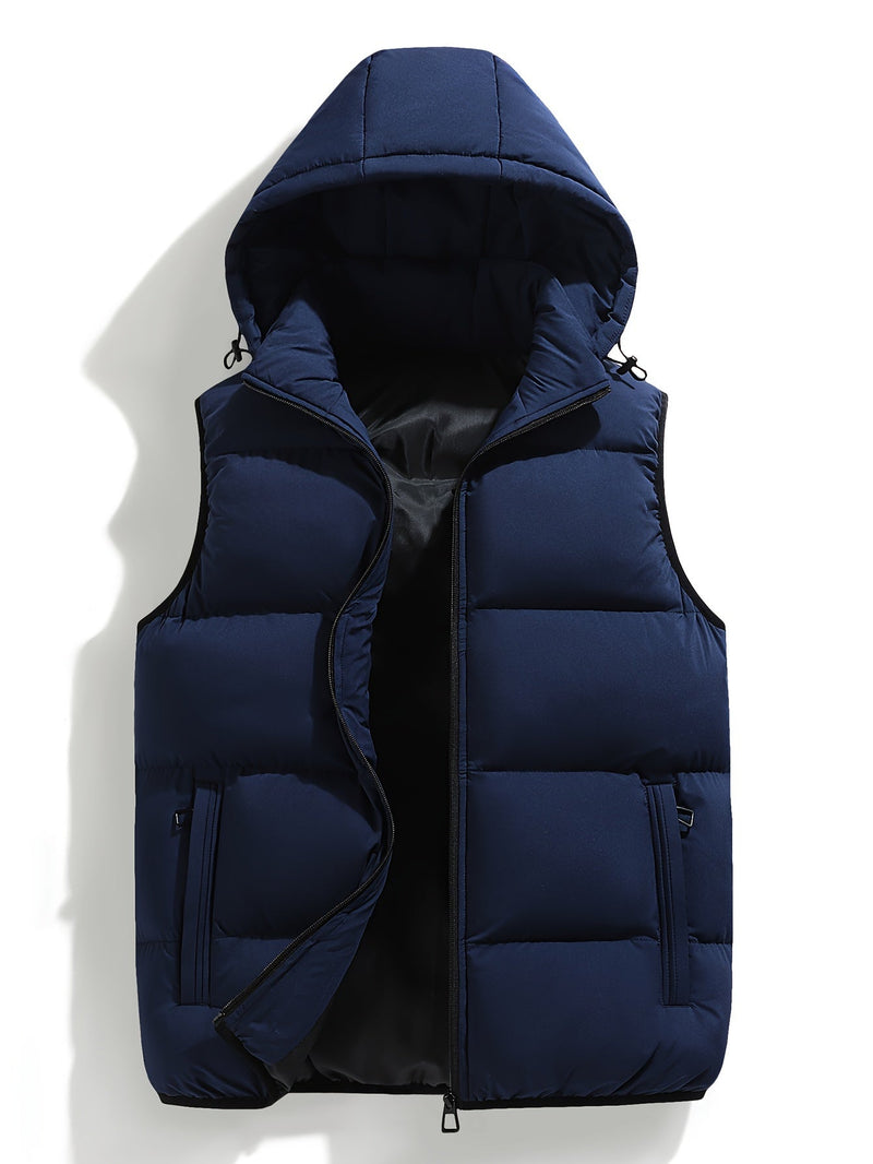 Hooded Puffer Jacket for Men | Insulated Cosy Winter Style