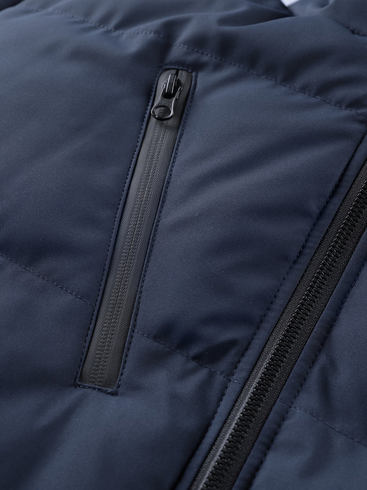 Hooded Quilted Jacket for Men | Ribbed Cosy Winter Style