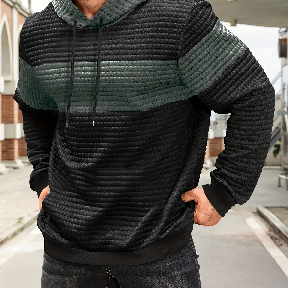 Oversized Hoodie for Men | Hooded Warm Winter Layer