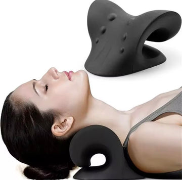 Neck And Shoulder Relaxer Cervical Chiropractic Traction Device Advanced Cervical Traction Device Remedial Pillows