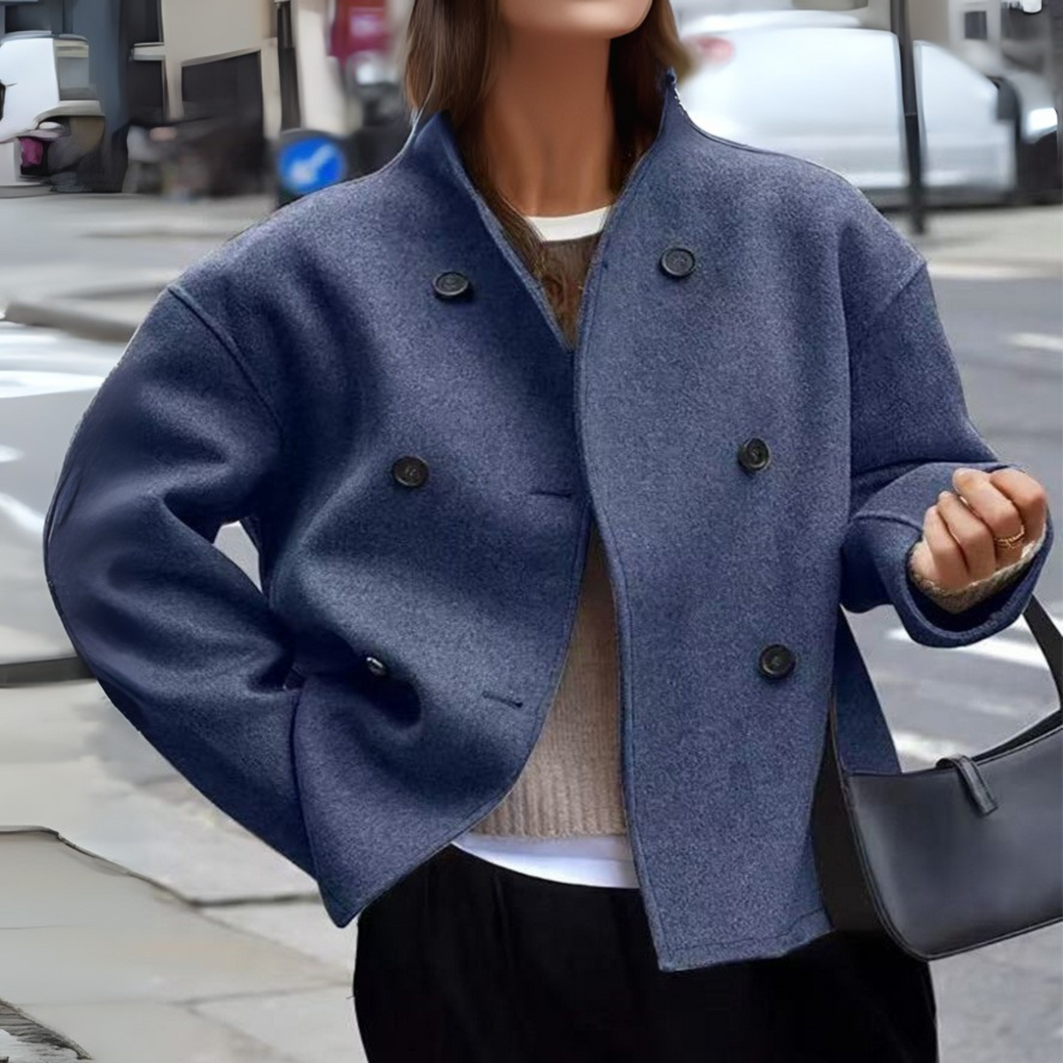 Funnel Neck Winter Coat for Women | Cold Weather Ready