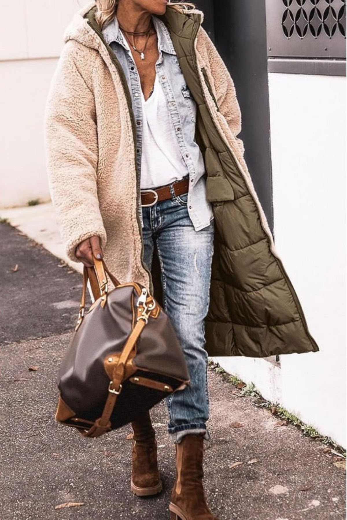 Longline Winter Coat for Women | Cold Weather Ready