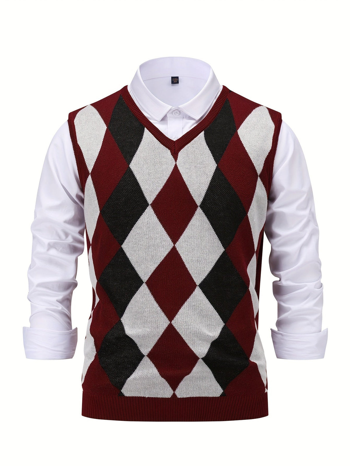 Lightweight Puffer Vest for Men | V Neck Warm Winter Layer