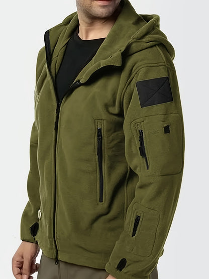 Hooded Winter Jacket for Men | Oversized Insulated Autumn Layering